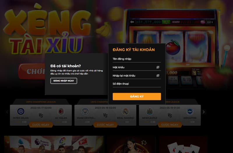 Cách đăng ký tài khoản