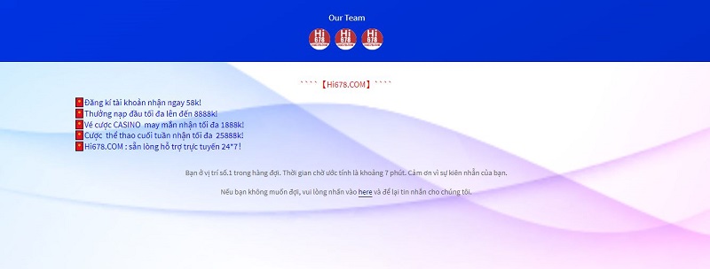 Liên hệ Hi678 dễ dàng, linh hoạt