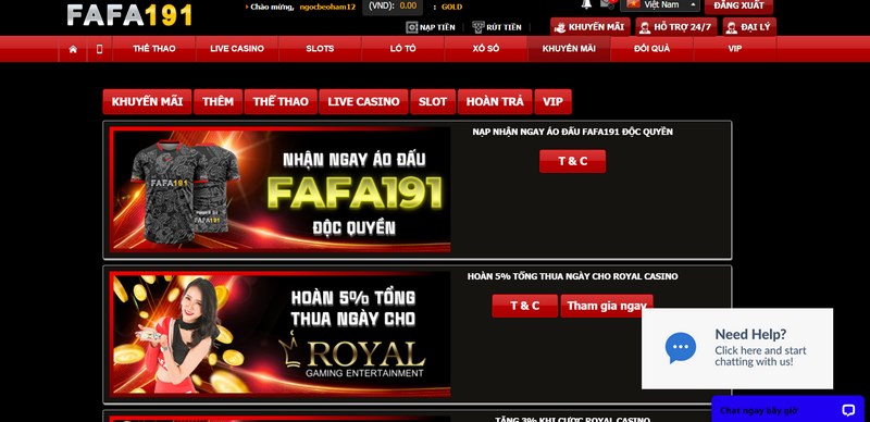 Rất nhiều ưu đãi được phát vào các sự kiện hàng tuần, hàng tháng 