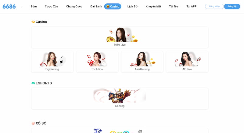 Các sản phẩm tại 6686